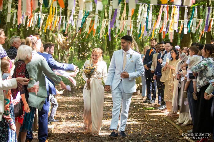 Confetti at Longton Wood