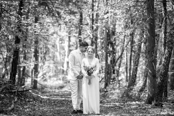 Wedding Couple Photo at Longton Wood 4