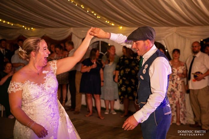 First Dance at a Festival Wedding 3