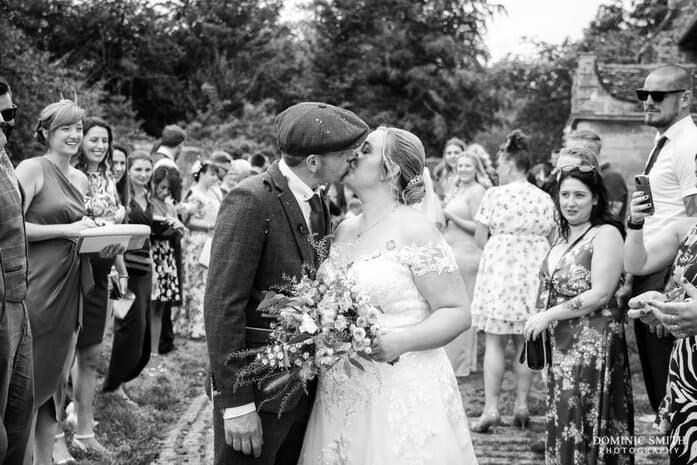 Confetti at St. Thomas A Becket Church, Robertsbridge 2