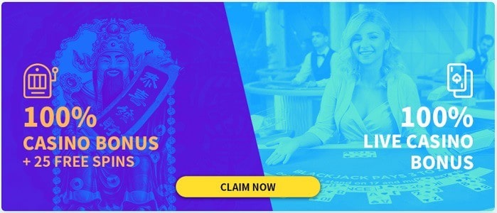 100% casino bonus on deposit 