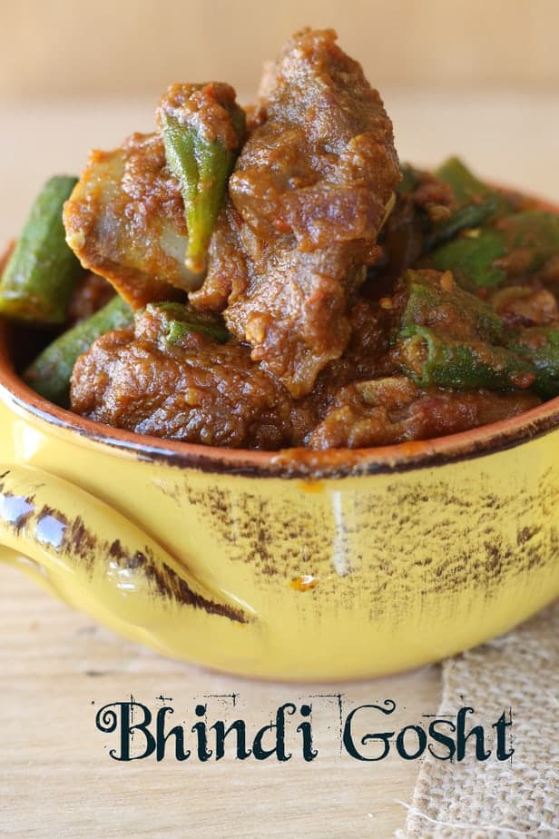 bhindi gosht