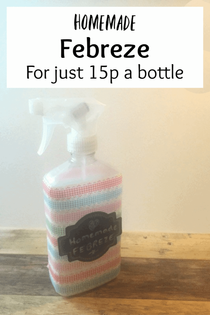 Homemade Febreze