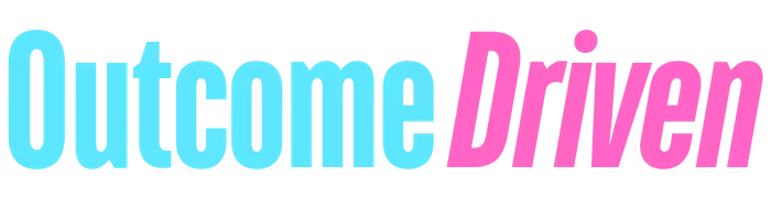 Outcome Driven Logo Teal Pink