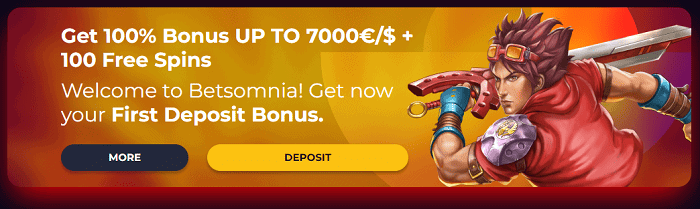 Get a 100% match bonus now! 