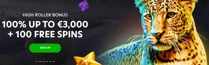 High Roller Bonus Offer 