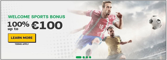 100% sportsbook bonus 