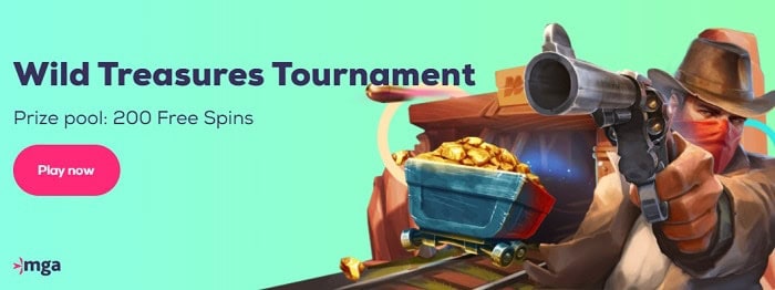 Wild Treasures Tournament 