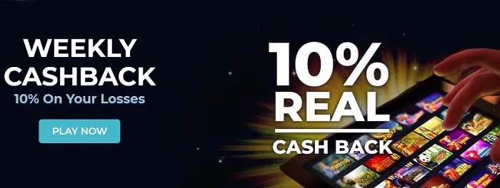 10% Real Cash Bonus 