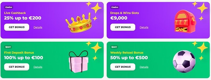 Reload Bonuses and Cashback Promotions 