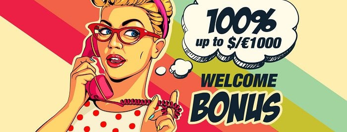 100% bonus and 100 free spins at Rant.com 