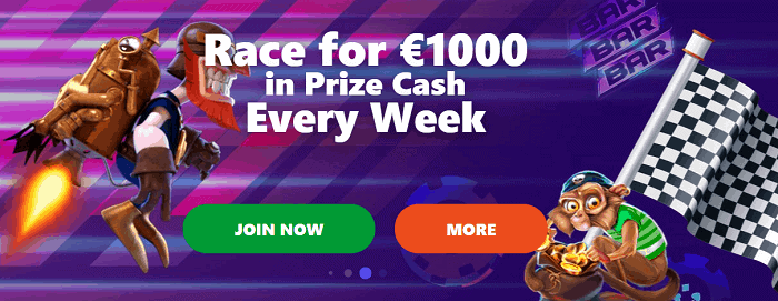 Casino Race with Free Money to be won 