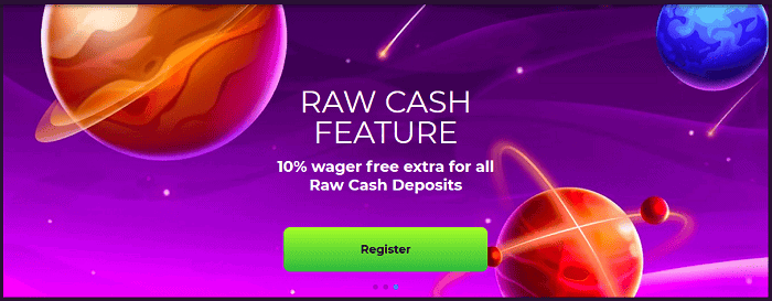 Enjoy Raw Cash Feature 