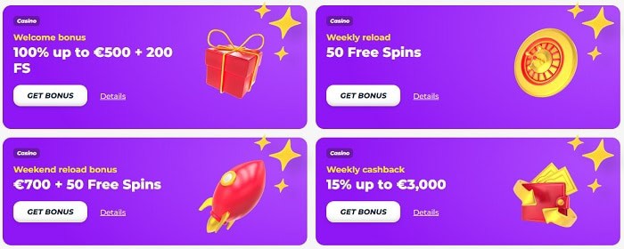 Casino Bonuses