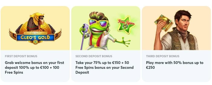 Claim Bonus on First Deposit 