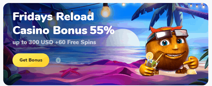 Friday Reload Casino Bonus 