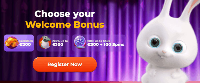 Choose Your Welcome Bonuses