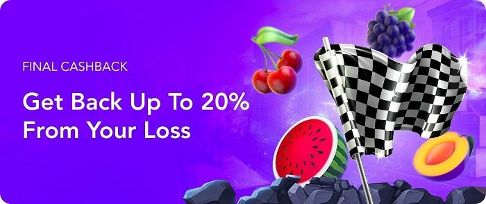 20% Cashback Promotion