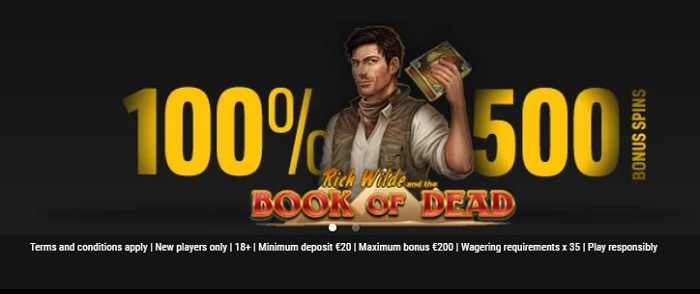 100% up to 200 EUR welcome bonus