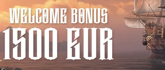 1500 EUR welcome bonus