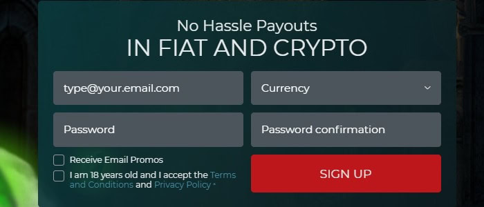 Fiat and Crypto Casino