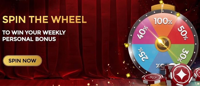 Bonus Wheel Promo 