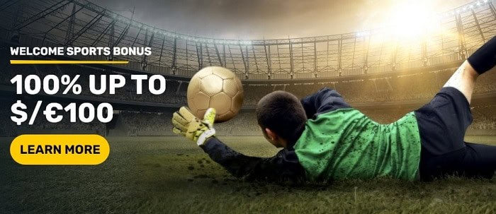 100 euro free bet bonus on Campeon Sportsbook 