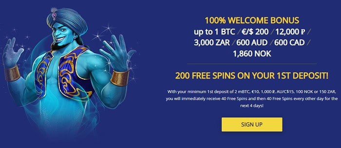 Sign Up for BTC Bonus! 