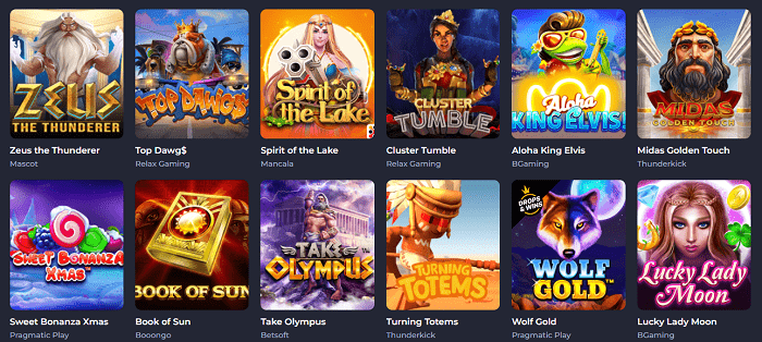 Popular Games in the Casino 