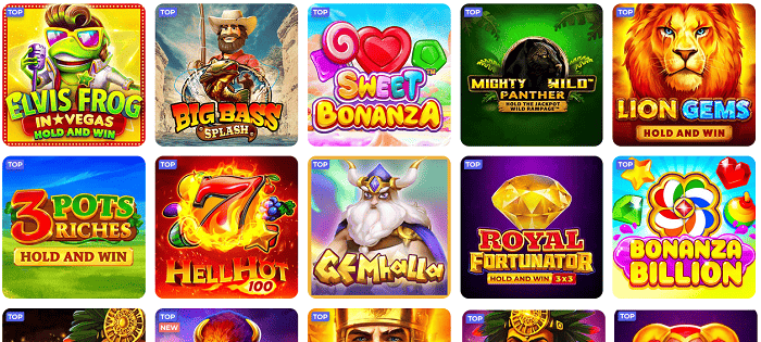 LuckyStart Casino Games