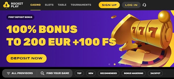 100% bonus on deposit