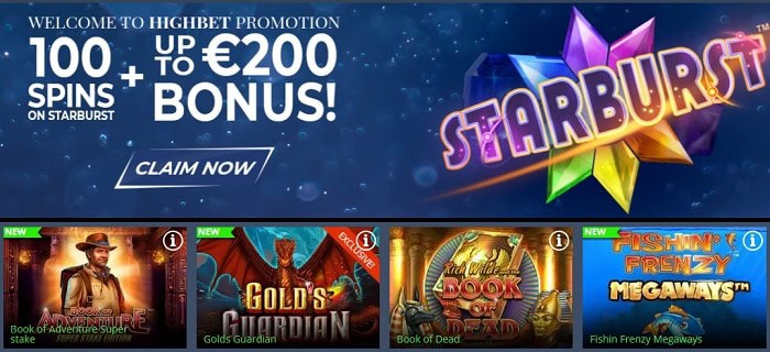 High Bet free spins 