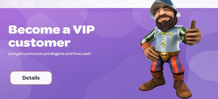 VIP Bonus for new players 