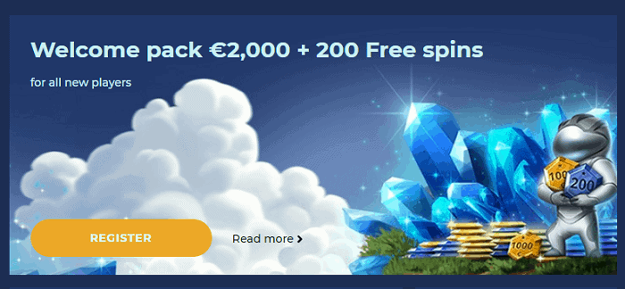 Claim 100% bonus and 100 free spins on 1st deposit!