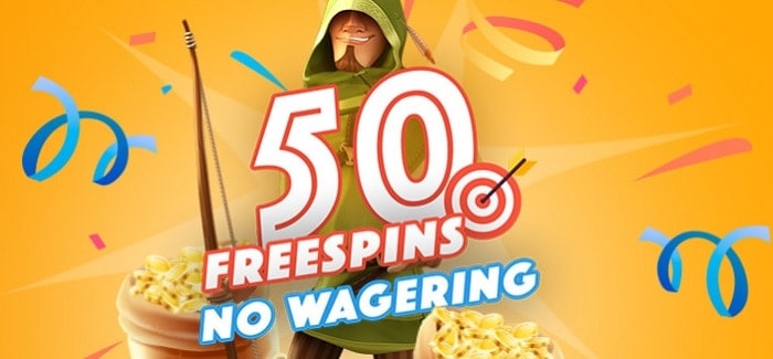 50 free spins no wagering 