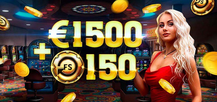 1500 euro and 150 free spins welcome bonus