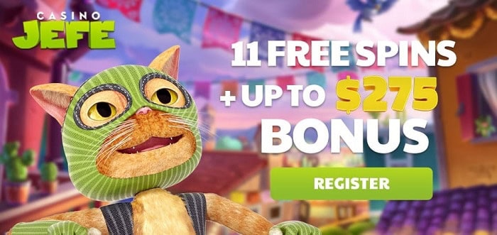 JEFE 11 free spins 