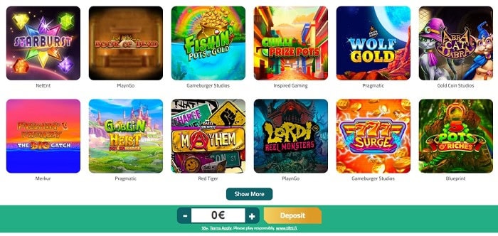 Teho Casino Games