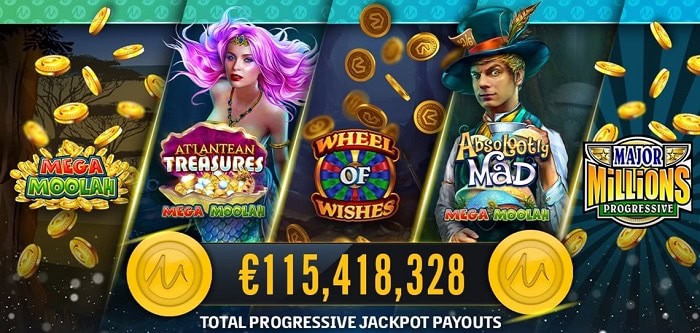 Latest Progressive Jackpots