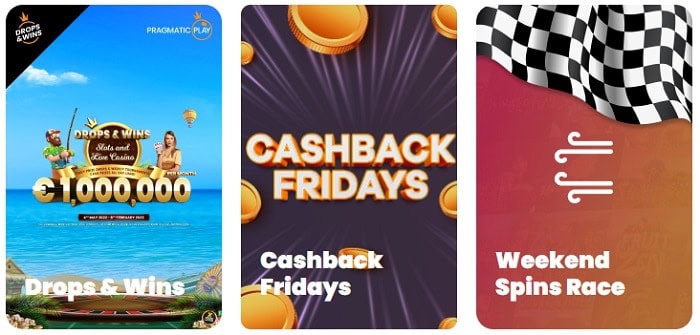 Tournaments and Cashback Promotions 