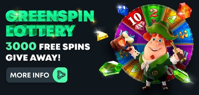 3000 free spins giveaway