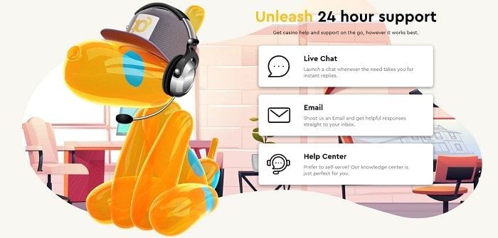 Unleash 24 hour support 