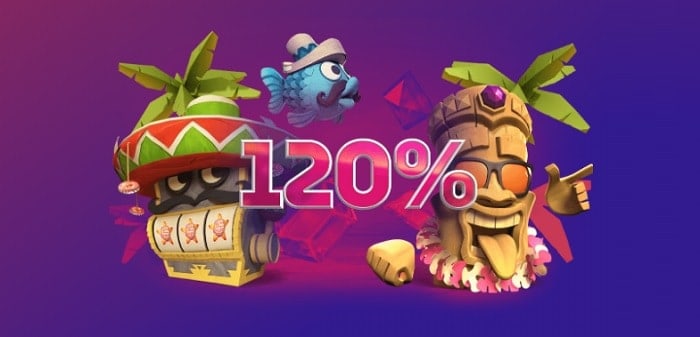 Bongo 120% Welcome Bonus 