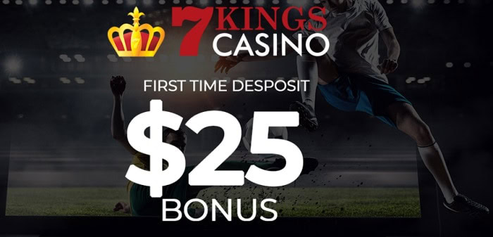 7 Kings Casino 25 EUR free bet