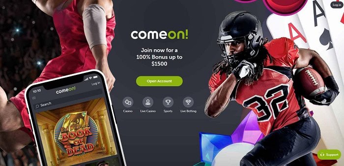 ComeOn Canada Bonus 