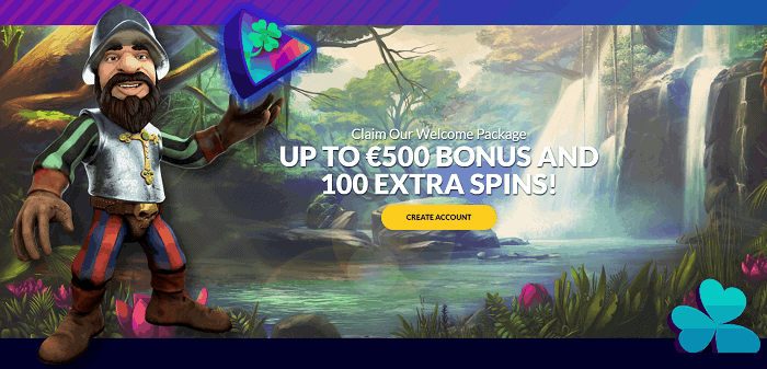 Get 100 Free Spins and 100% Welcome Bonus! 