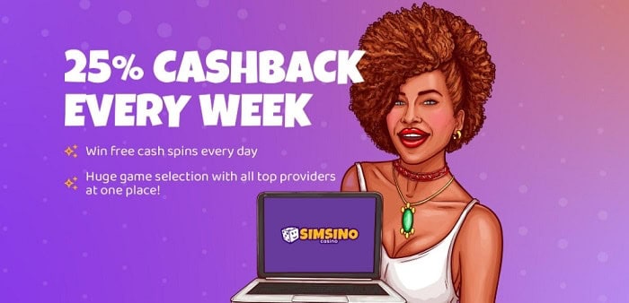 25% Cashback Bonus 