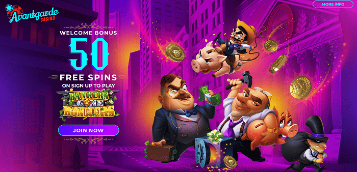 50 gratis spins bonus