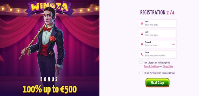 Sign Up Bonus