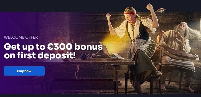 100% Welcome Bonus 